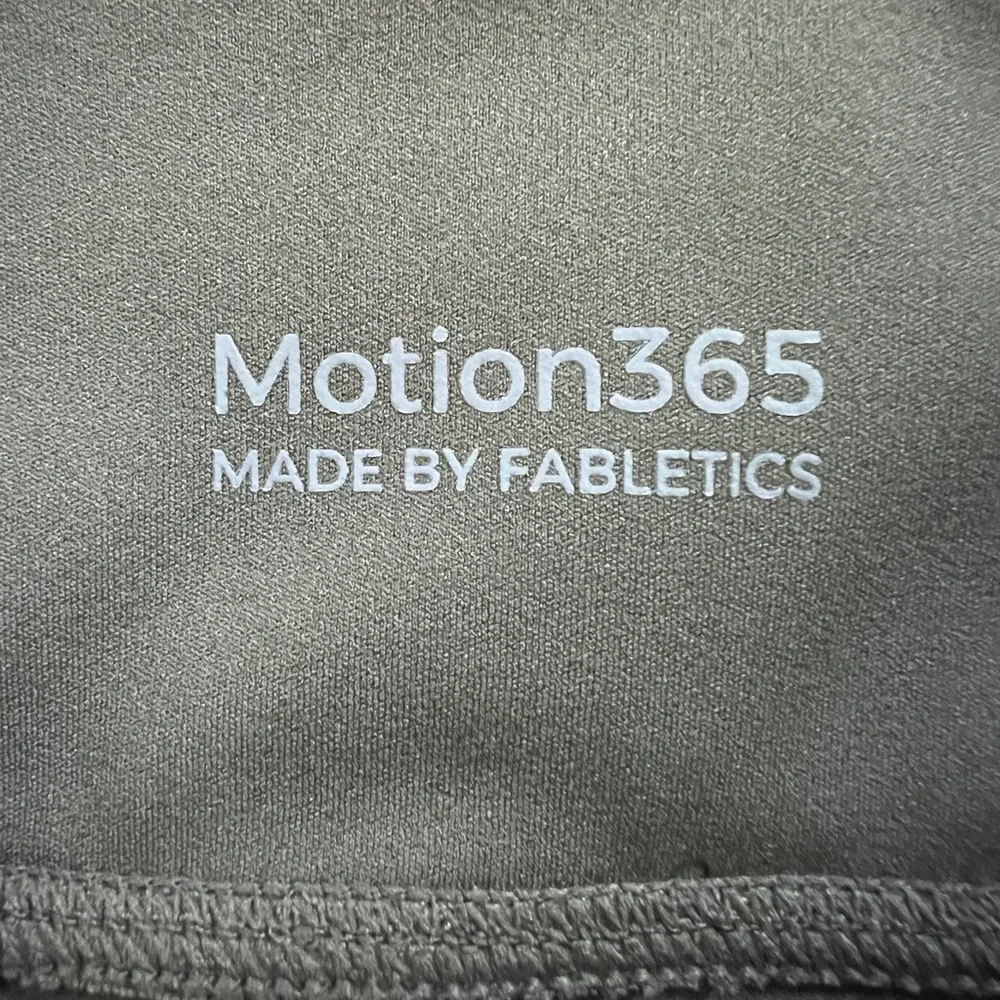Motion365 by Fabletics‎ Utility Slate Green 7/8 Leggings Size: Small NWOT